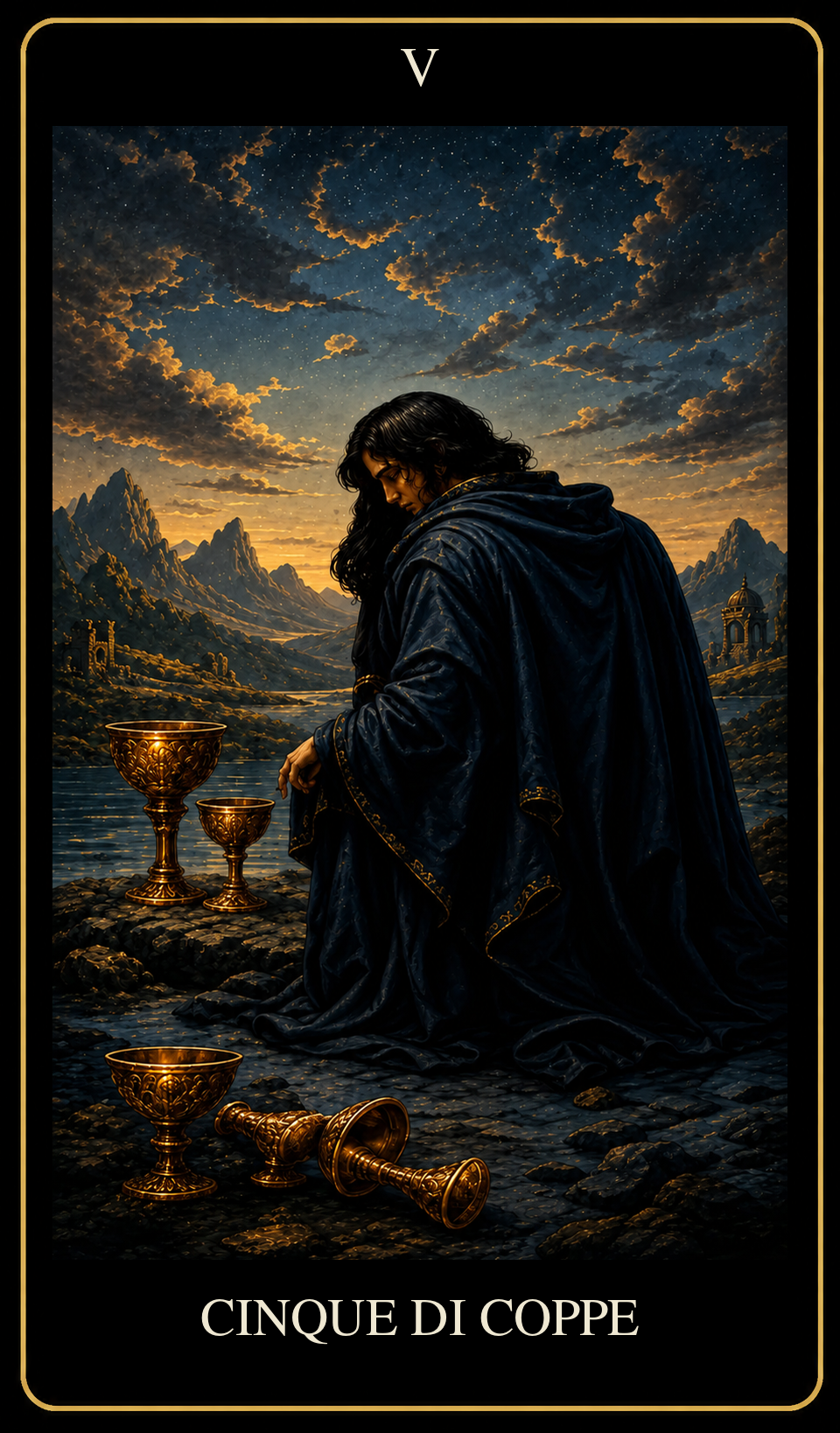 Five of Cups