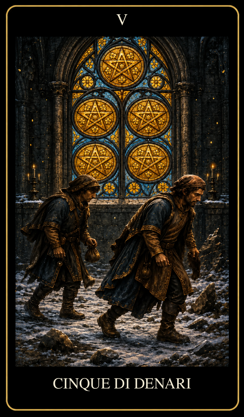Five of Pentacles