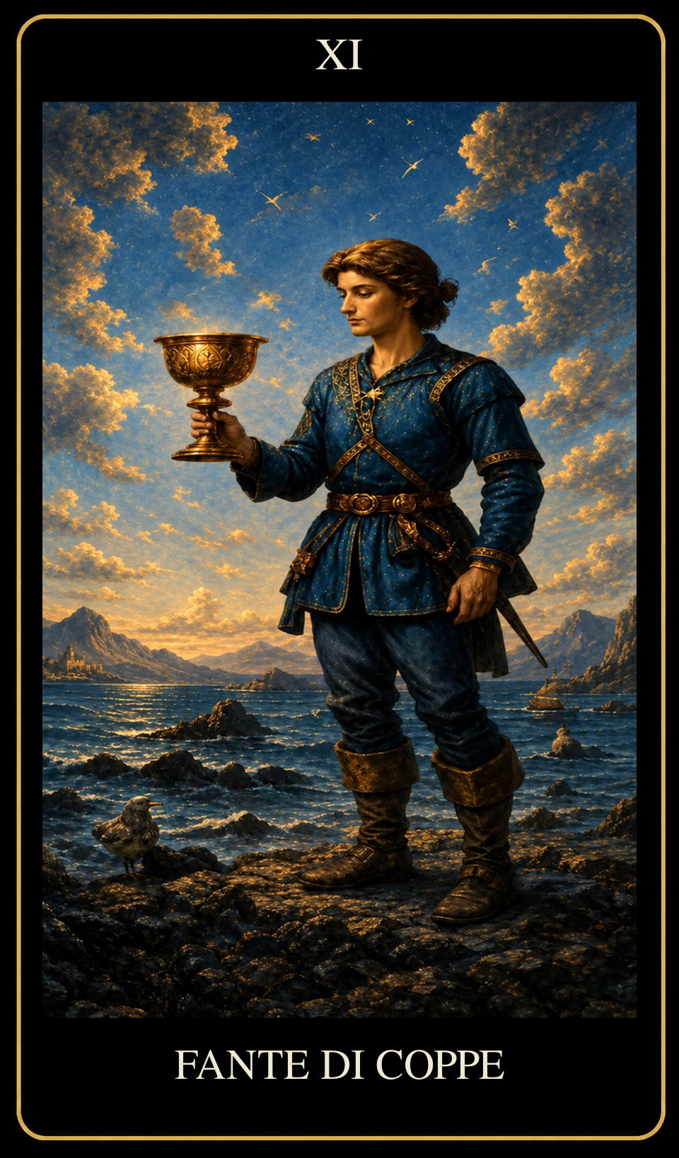 Page of Cups