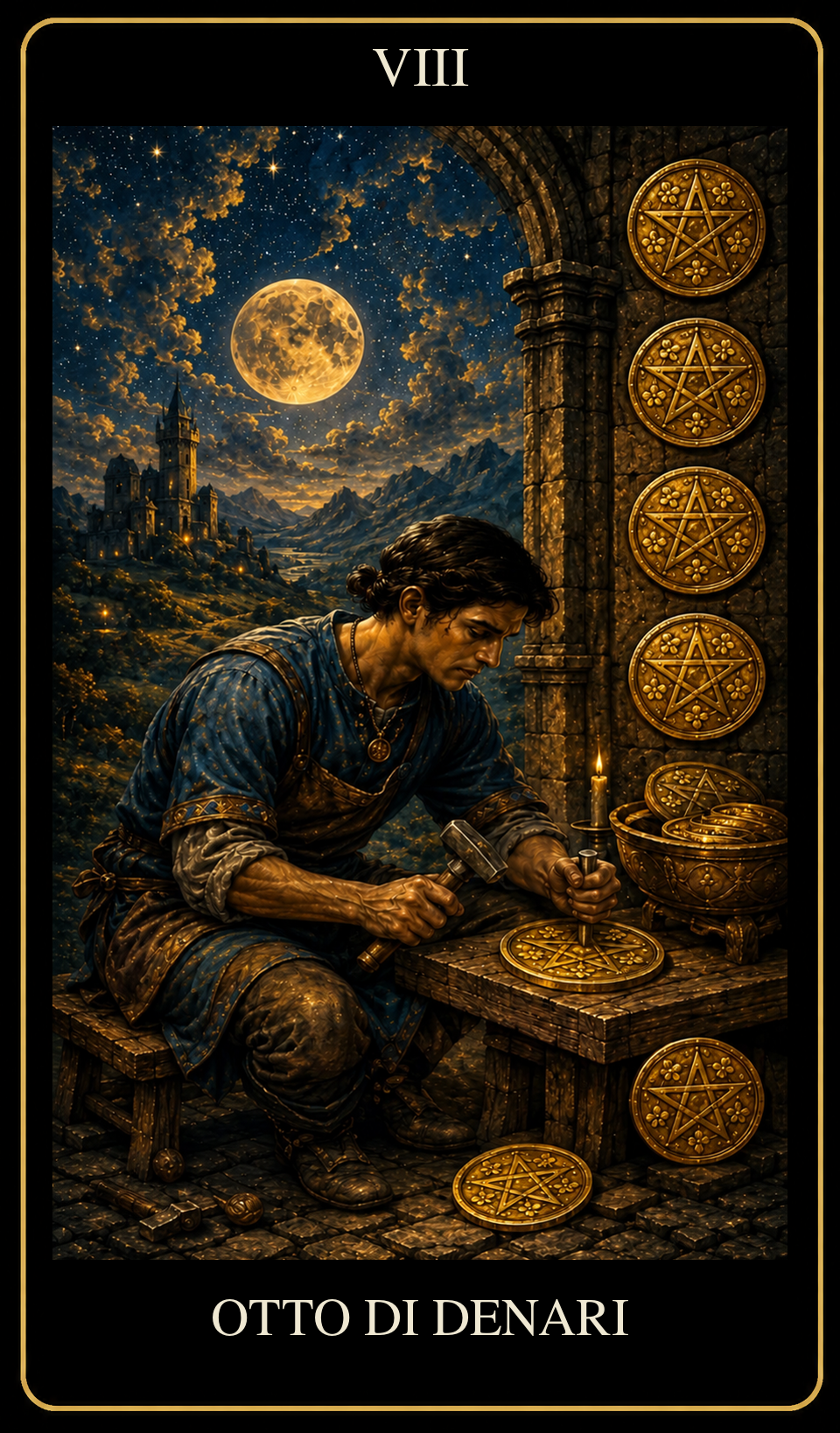 Eight of Pentacles
