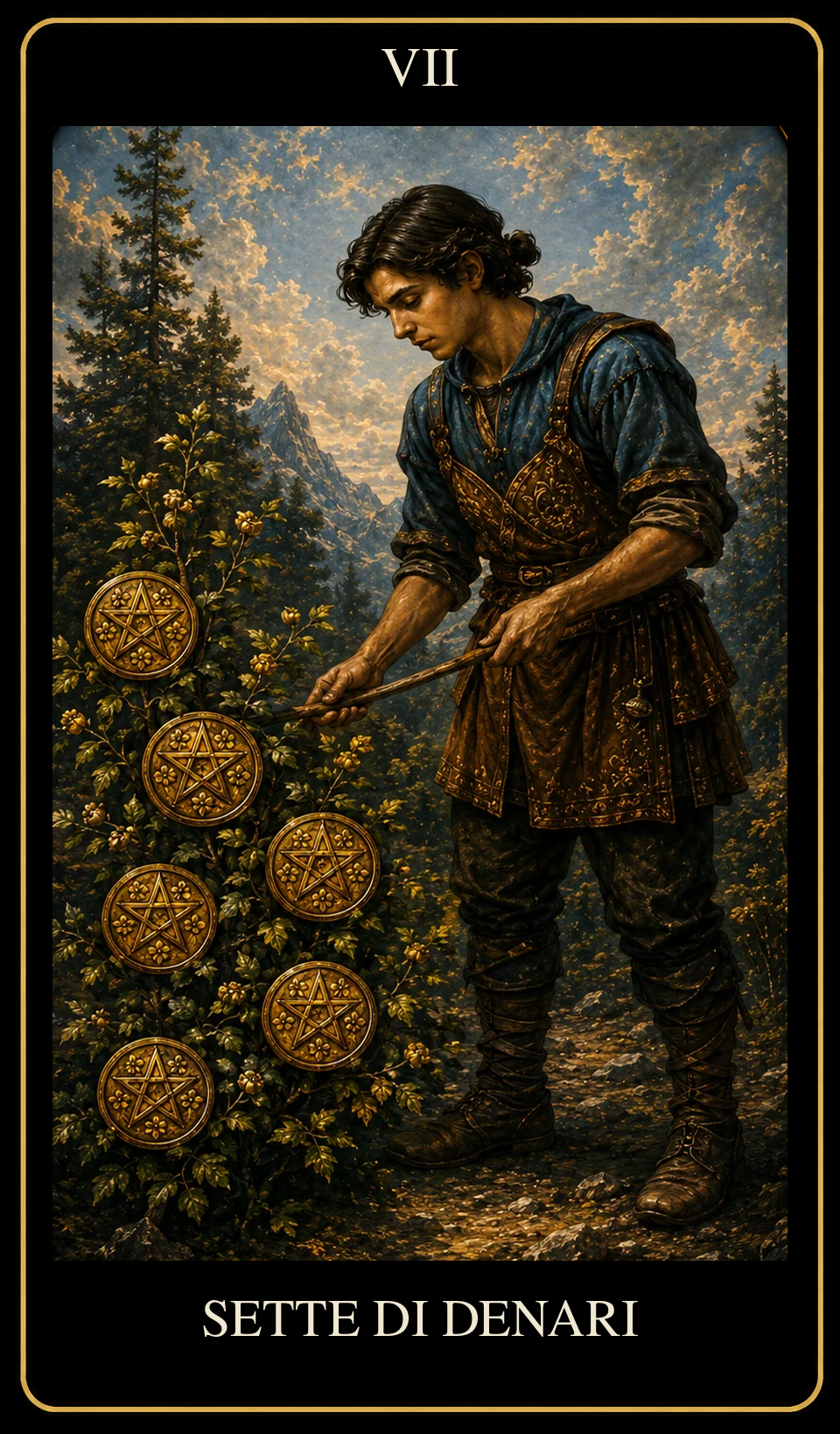 Seven of Pentacles